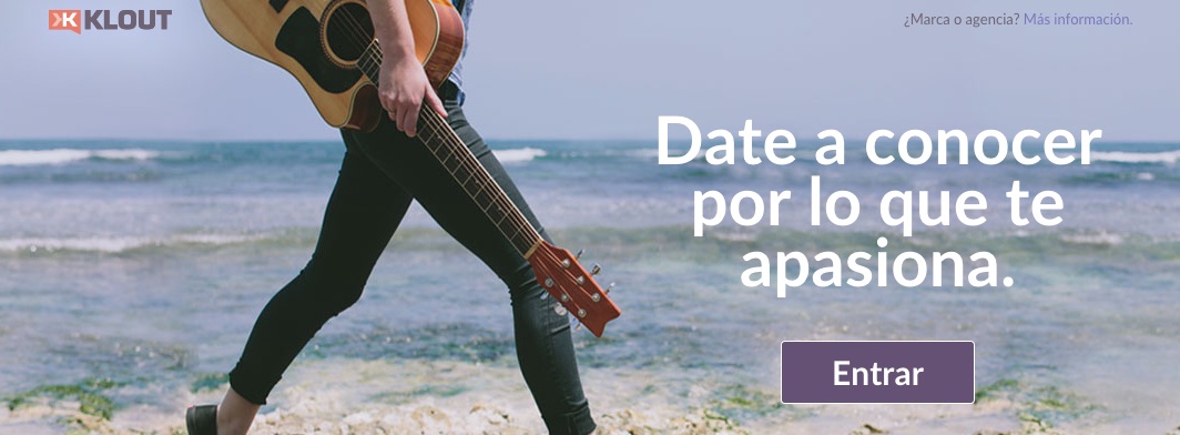 Klout - Herramientas para monitorizar tu marca en las Redes Sociales