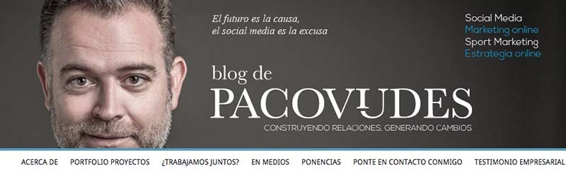 Paco Viudes. Los mejores blogs de Marketing Online en español - 2015 - Oink my God