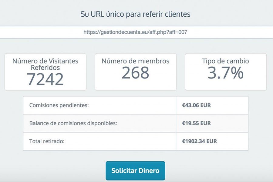 Ejemplo de cómo ganar dinero con tu blog: Venta de Hosting por afiliación