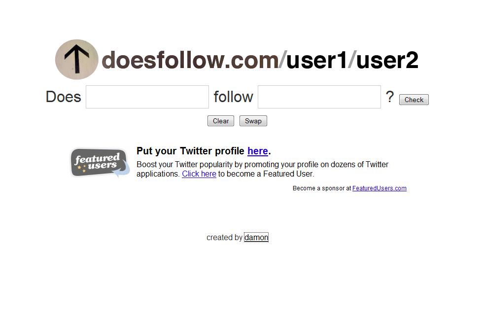 DoesFollow - Herramienta para gestionar Twitter DoesFollow - Herramienta para gestionar Twitter