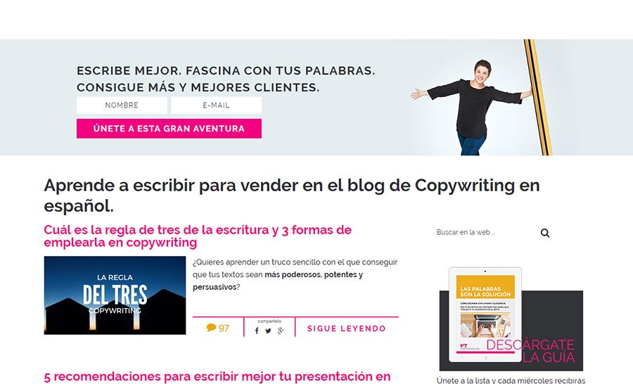 Maider Tomasena - Los Mejores Blogs de Marketing Online en español del 2016 Maider Tomasena - Los Mejores Blogs de Marketing Online en español del 2016
