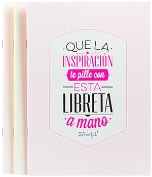 Mr Wonderful Libretas cañeras para las mejores ideas Los mejores regalos para marketeros: Mr Wonderful Libretas cañeras para las mejores ideas