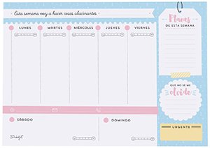 Los mejores regalos para marketeros: Mr. Wonderful - Planificador semanal