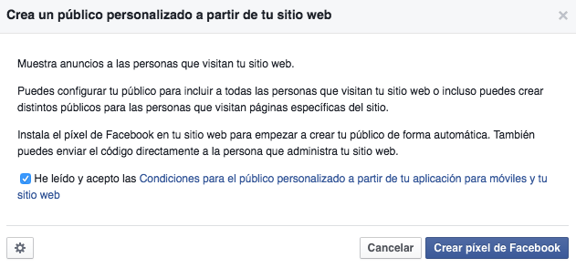 Público personalizado a partir de usuarios que han visitado tu web 