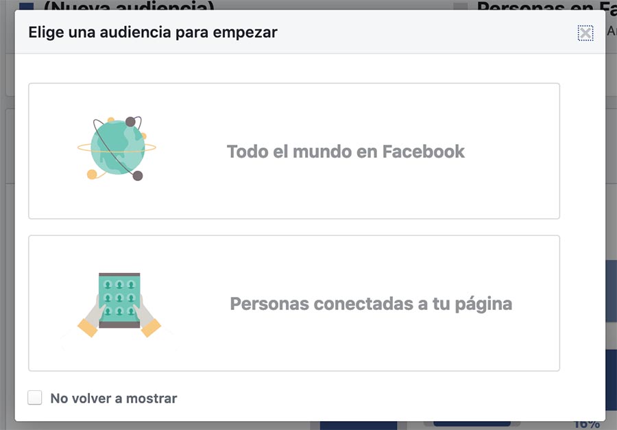 estadisticas de la audencia facebook
