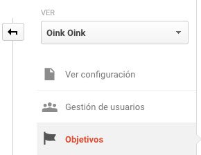 Objetivos en Google Analytics Objetivos en Google Analytics