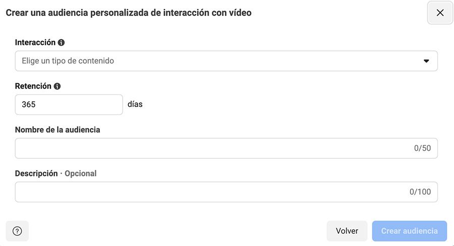 crear audiencia personalizada interaccion video crear audiencia personalizada interaccion video
