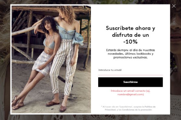 pop up tienda online