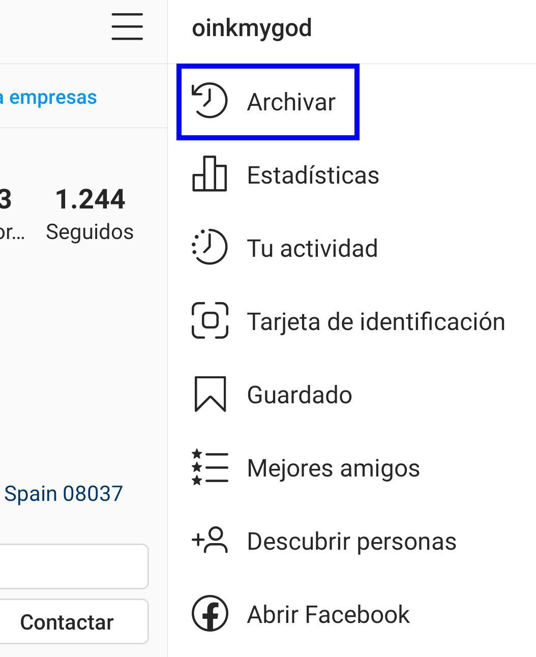archivar publicacion instagram archivar publicacion instagram