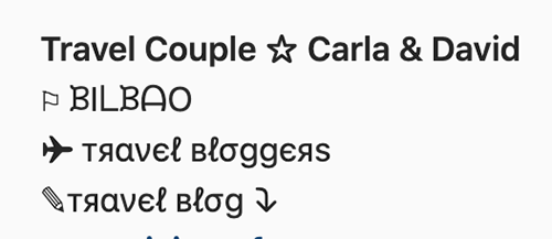 iconos especiales perfil instagram