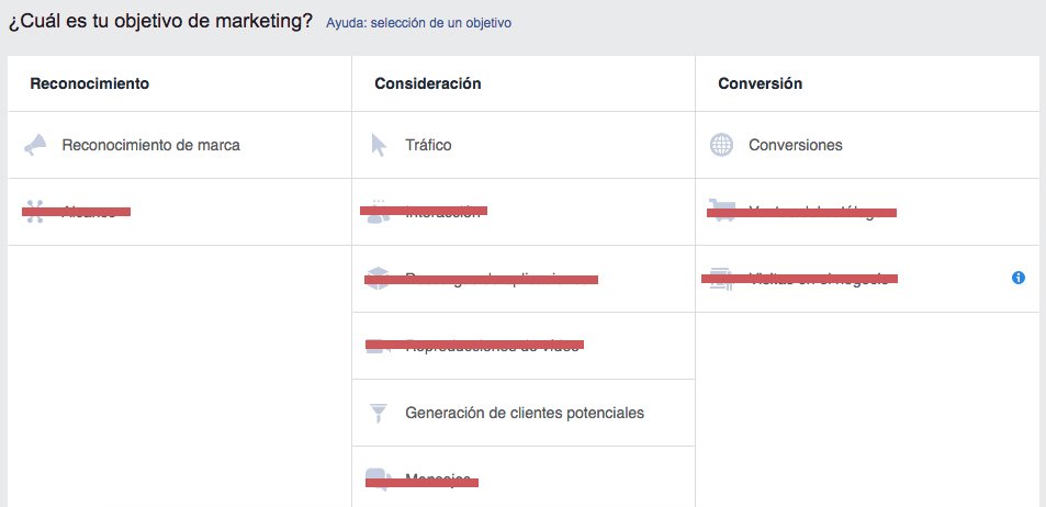 Objetivos de campaña Facebook Ads para empresas B2B Objetivos de campaña Facebook Ads para empresas B2B