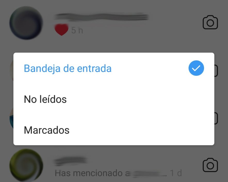 filtros DM instagram stories