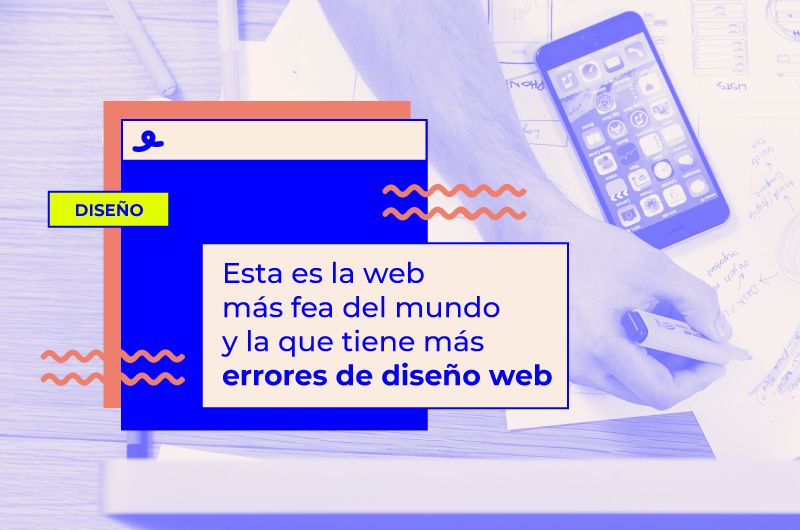 Esta es la web más fea del mundo y con más errores de diseño web