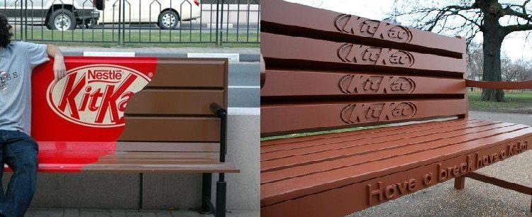 kitkat ejemplo marketing guerrilla kitkat ejemplo marketing guerrilla