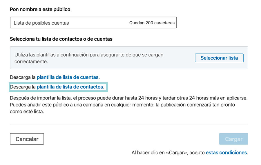 lista de cuentas linkedin ads lista de cuentas linkedin ads