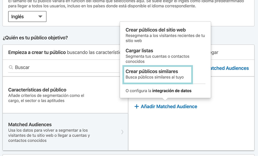 publicos similares linkedin ads publicos similares linkedin ads