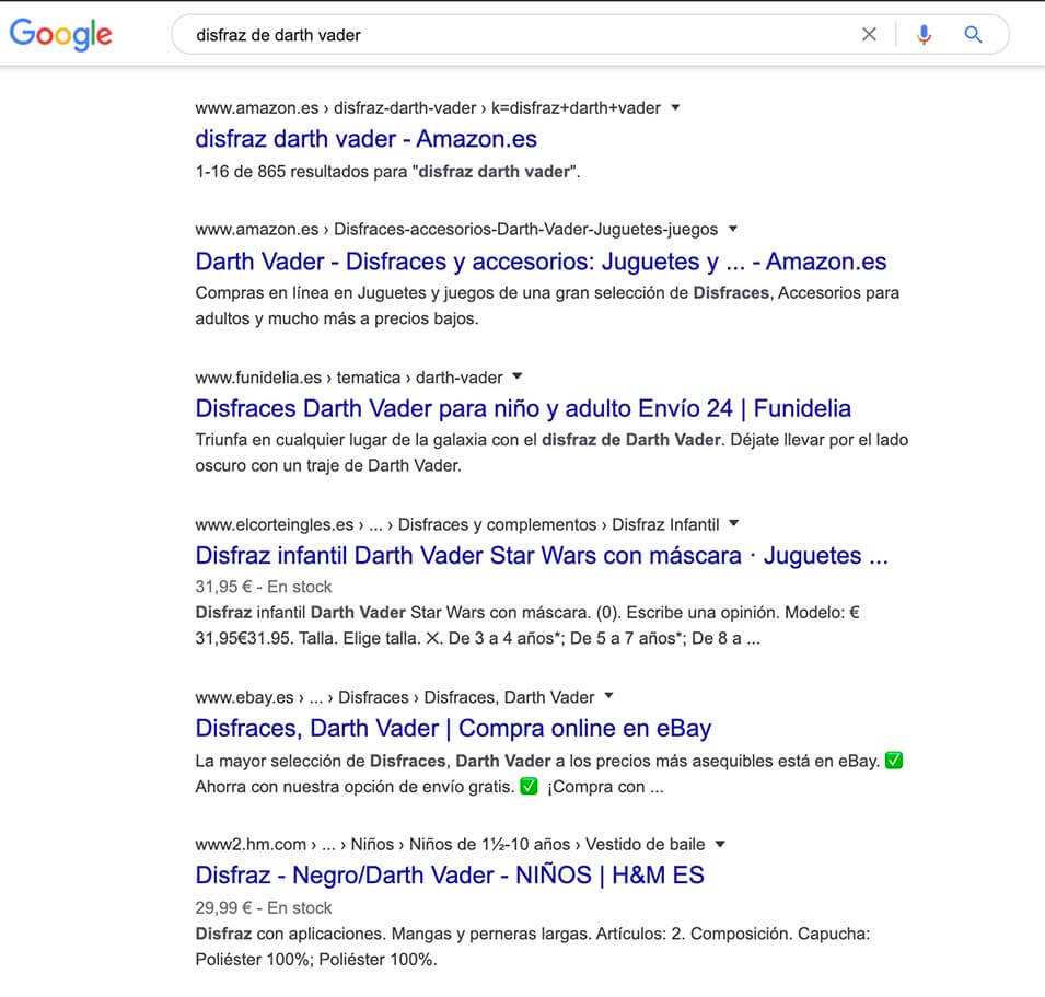 canibalización seo buena