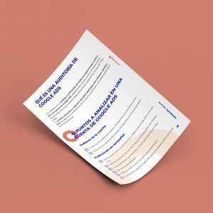 Auditoría de una cuenta de Google Ads