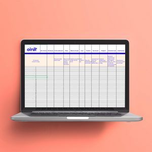 plantilla calendario editorial blog