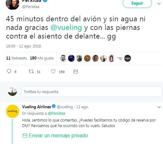 ejemplo vueling social listening