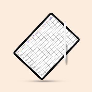 plantilla calendario instagram