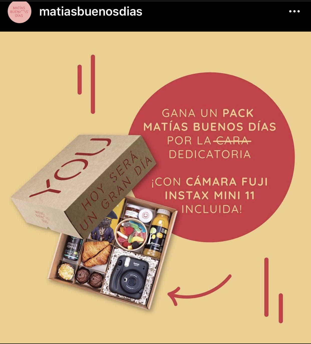 ejemplo sorteo en instagram matias buenos dias ejemplo sorteo en instagram matias buenos dias