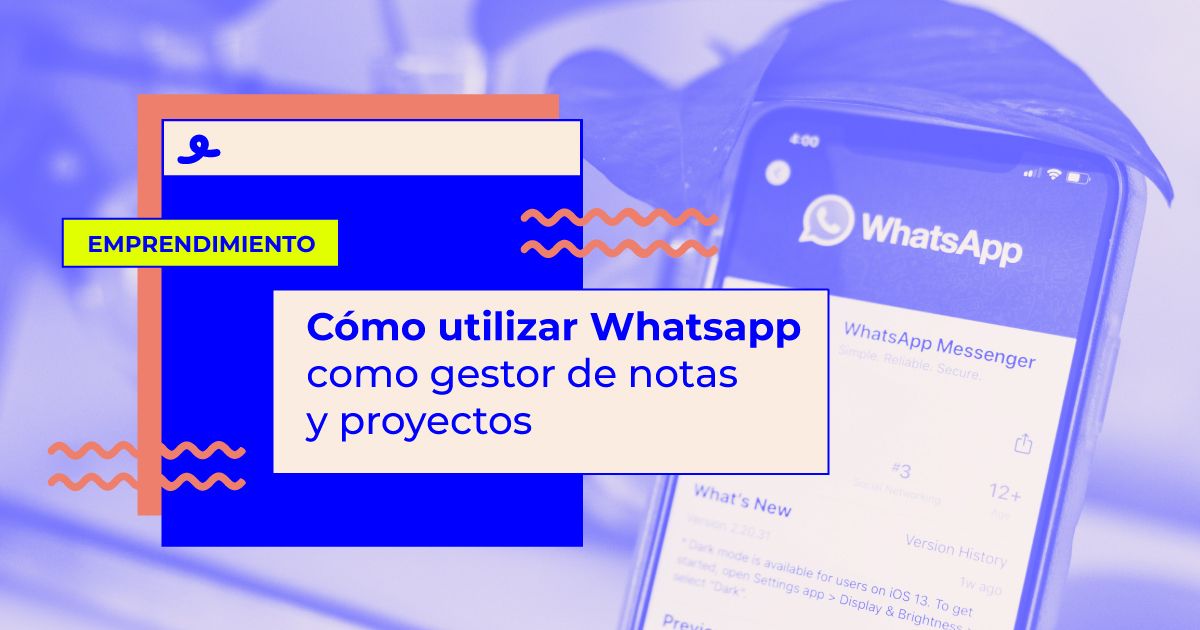 whataspp gestor de notas