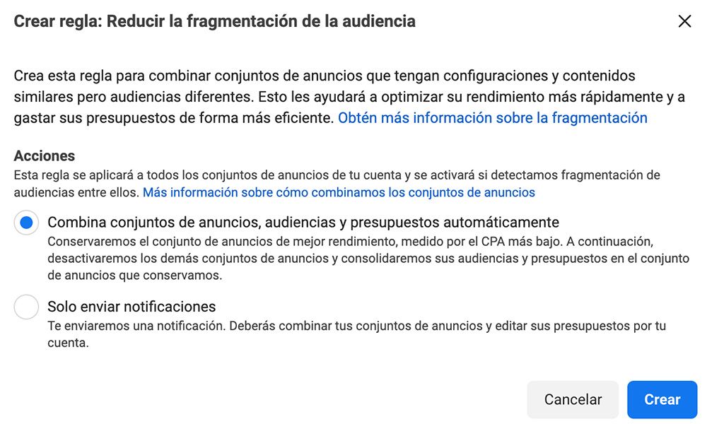 Reducir la fragmentación de la audiencia