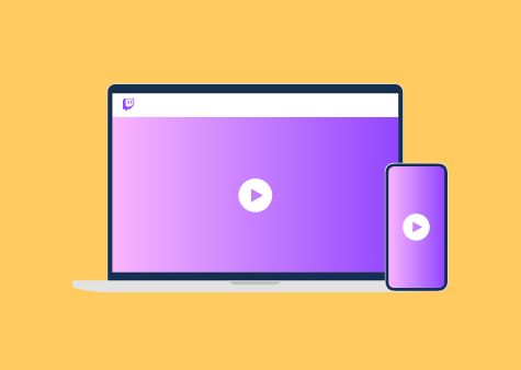 Formato cross screen video Twitch