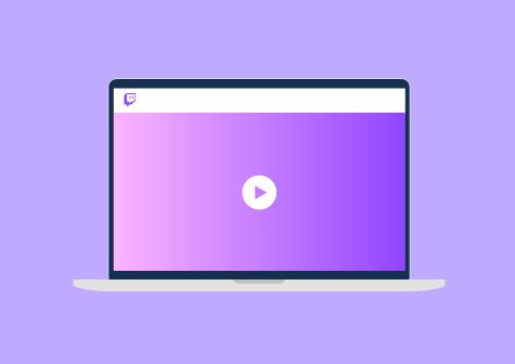 Formato desktop video twitch