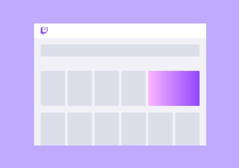 Formato medium rectangle twitch