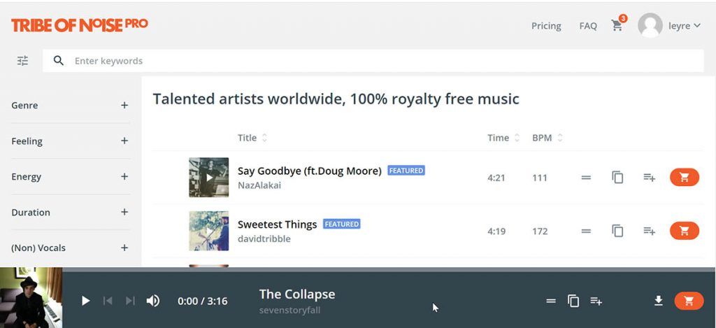 free music archive banco de sonidos gratis