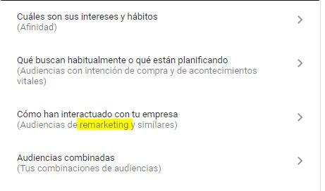 audiencia remarketing google ads audiencia remarketing google ads para optimizar anuncios de youtube