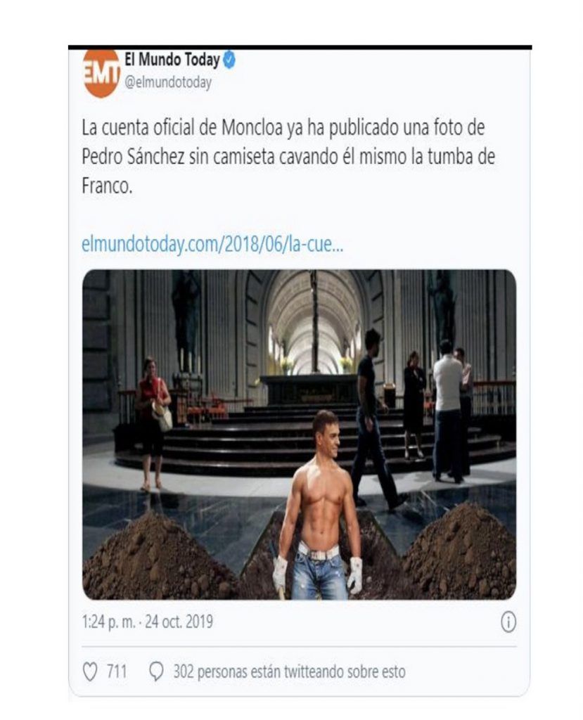 el mundo today pedro sanchez