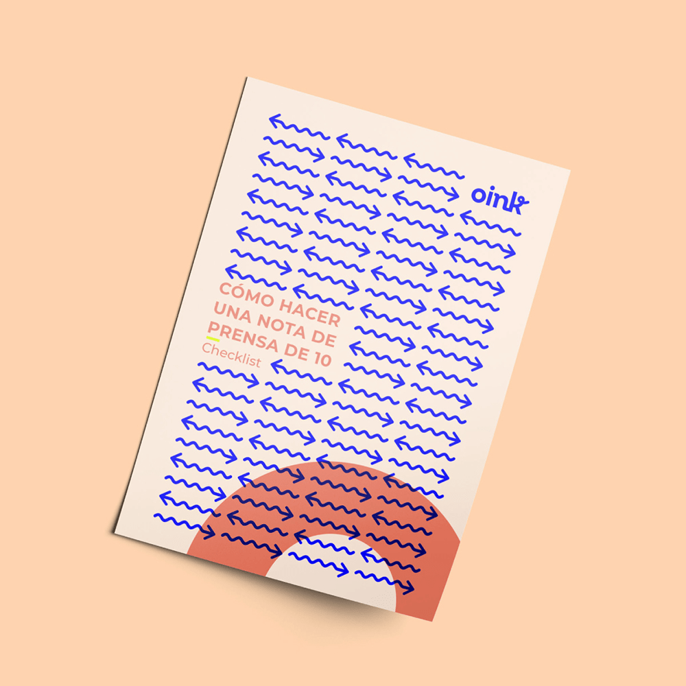 Nota de Prensa: Checklist para crear una NdP de 10