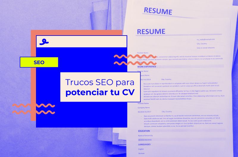 Trucos SEO para potenciar tu CV