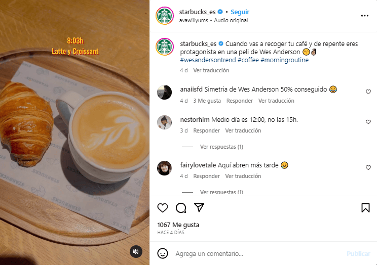 starbucks ejemplo inbound marketing
