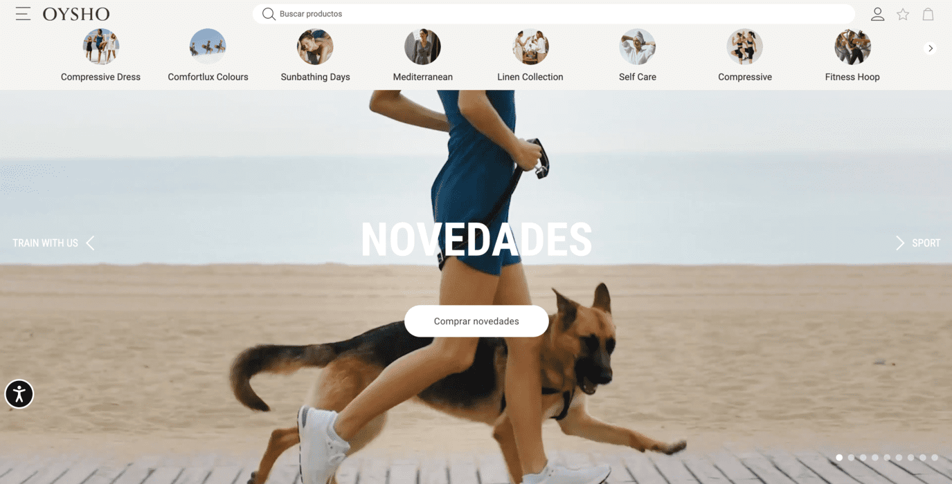 ejemplo de cta Oisho