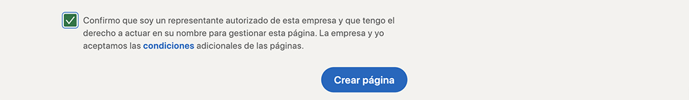 crear pagina linkedin