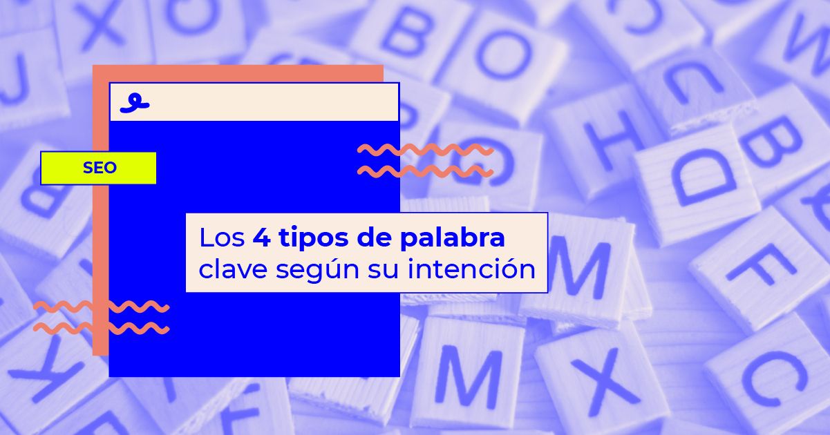 tipos de palabras clave según su intención
