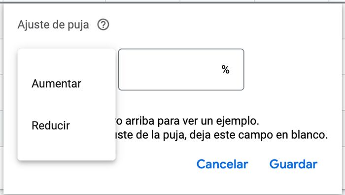 aumentar reducir ajustes de puja google ads ajustes de puja google ads