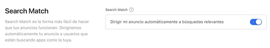 search match apple search ads