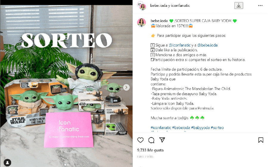 como crear un sorteo en instagram ejemplo sorteo instagram