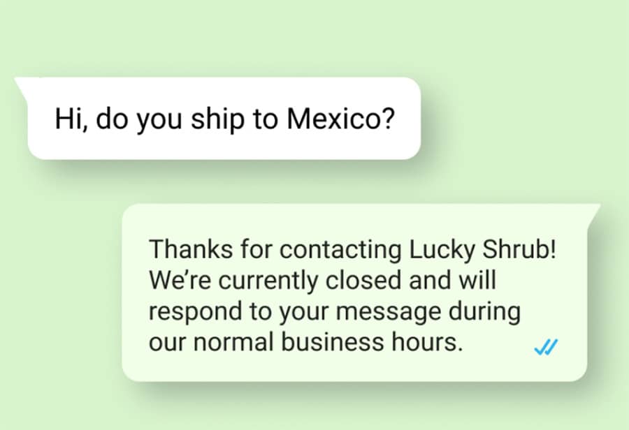 whatsapp business mensaje ausencia automatico whatsapp business mensaje ausencia automatico