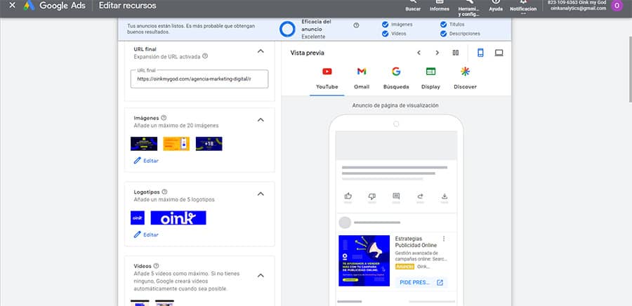 campaña maximo rendimiento google ads agregar recursos campaña maximo rendimiento google ads agregar recursos