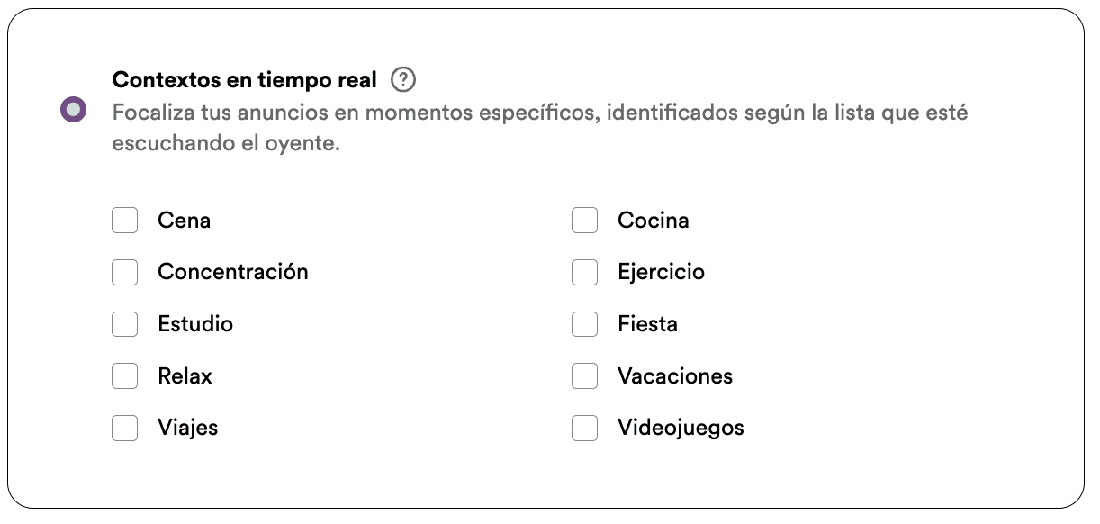 crear campaña spotify ad studio grupo anuncios contexto tiempo real crear campaña spotify ad studio grupo anuncios contexto tiempo real