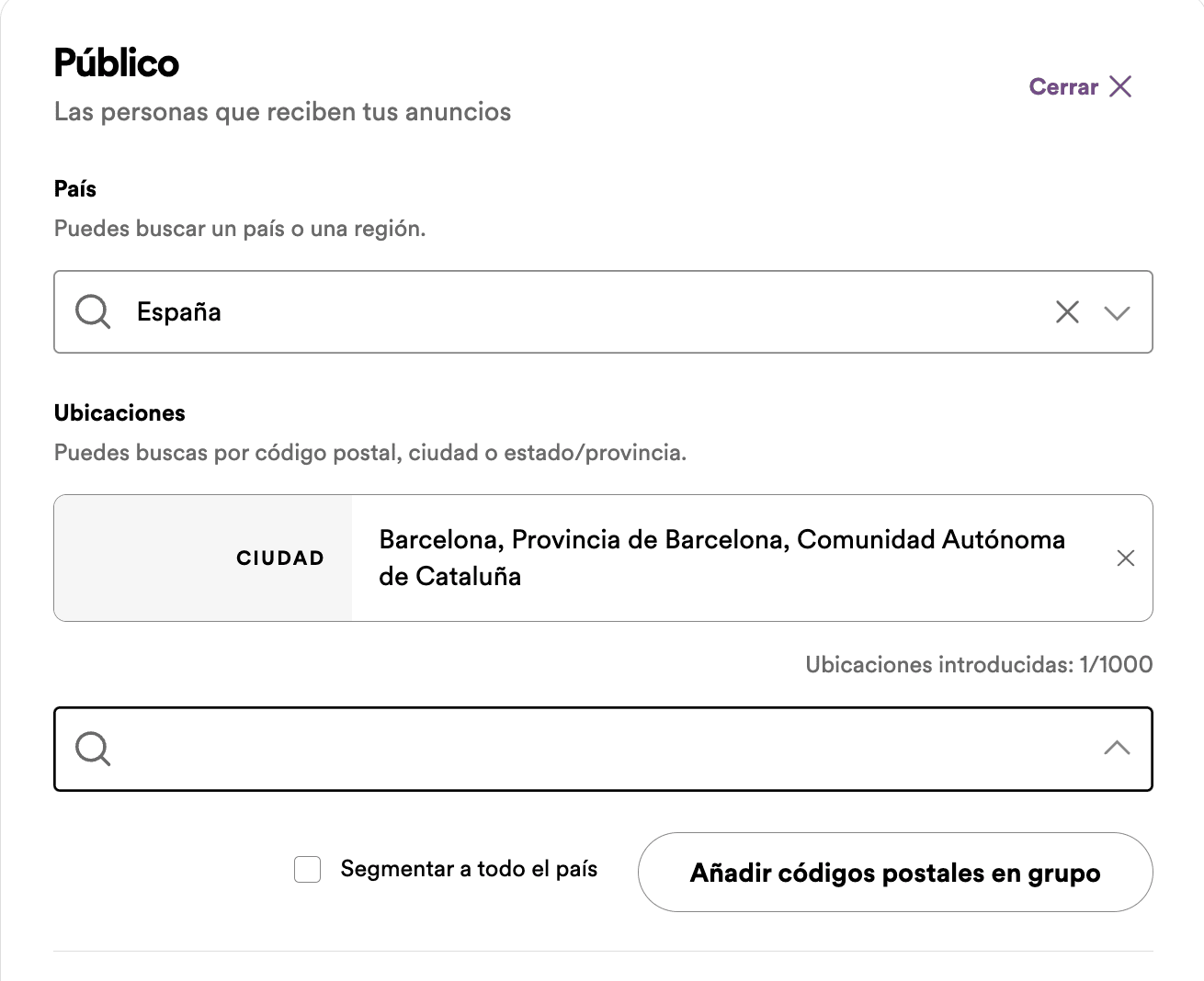 crear campaña spotify ads pais ubicaciones crear campaña spotify ads pais ubicaciones
