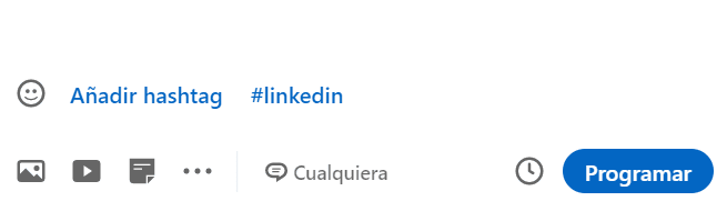 novedad linkedin programar posts