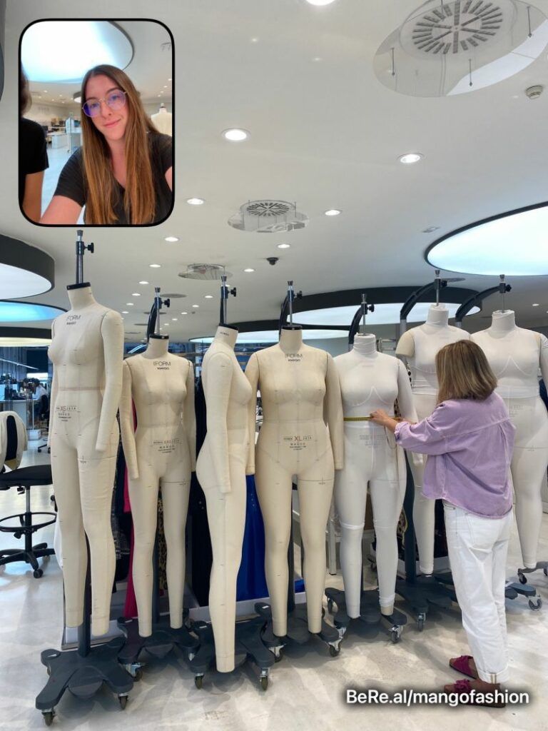 Mango usa BeReal red social en tendencia