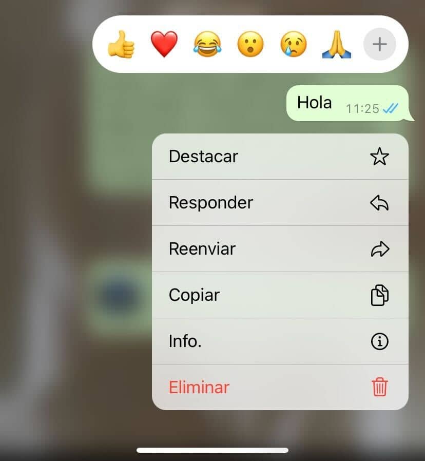 whatsapp tendencias novedades reacciones mensajes